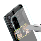 the eyes chico, they never lie movie quote back phone cover | glass case for oneplus nord ce 4 lite