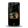 the eyes chico, they never lie movie quote back phone cover | glass case for oneplus nord ce 4