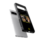 the eyes chico, they never lie movie quote back phone cover | glass case for google pixel 8 pro