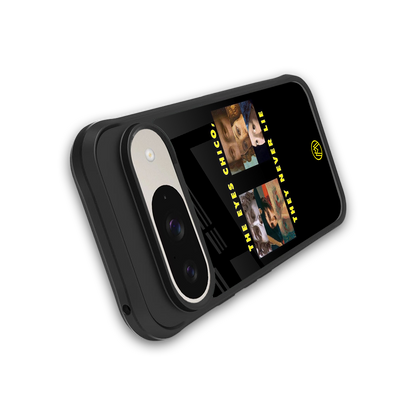 the eyes chico, they never lie movie quote back phone cover | glass case for google pixel 9