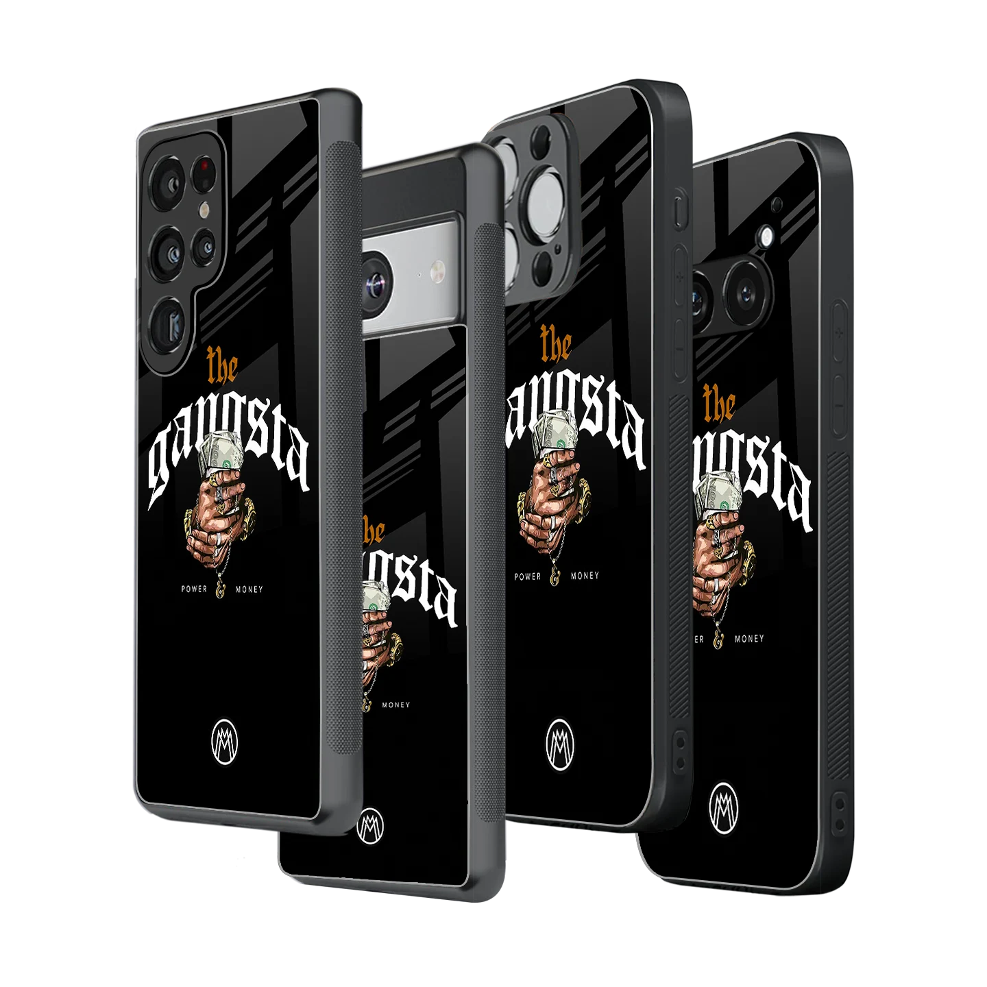 Stylish Glass Back Case for All Smartphones iPhone, Samsung, OnePlus, Pixel, Redmi, Oppo, Vivo, Motorola
