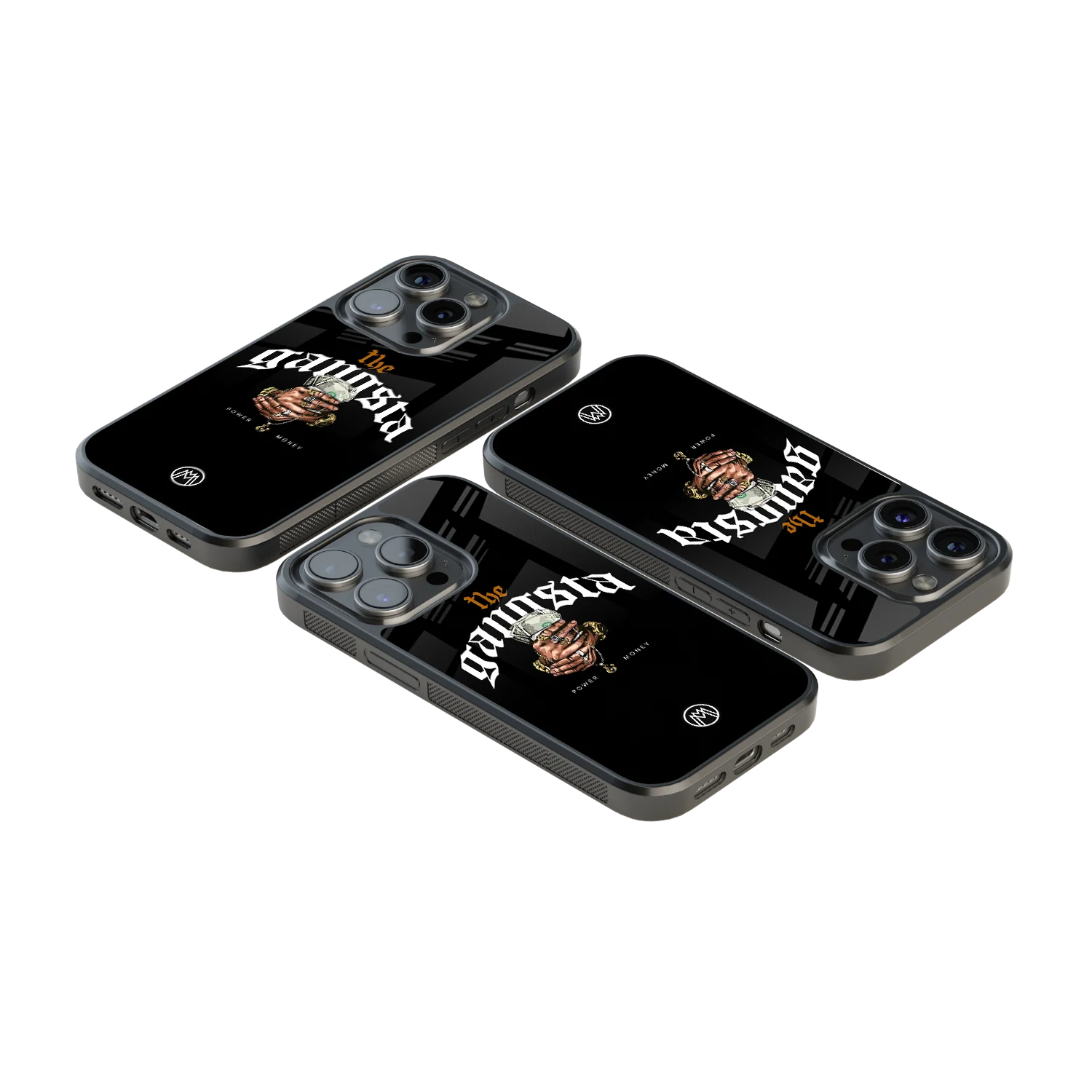 Luxury Glass Back Mobile Cover for iPhone, Samsung Galaxy, OnePlus, Pixel, Redmi & More