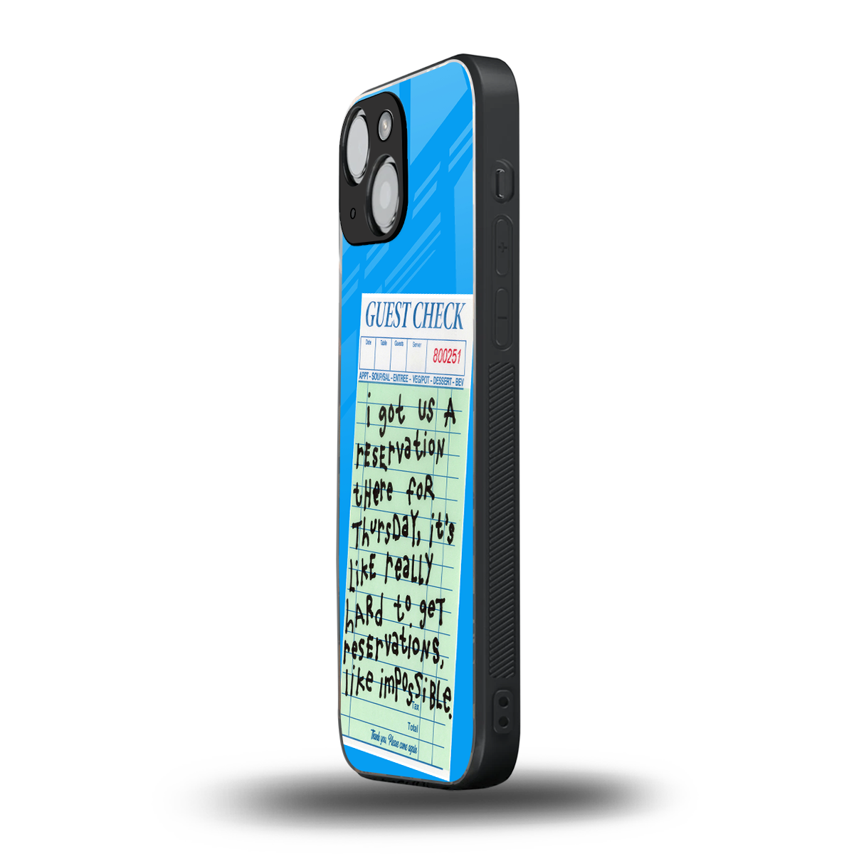 the reservation back phone cover | glass case for iphone 13 mini
