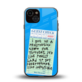 the reservation back phone cover | glass case for iphone 13