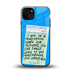 the reservation back phone cover | glass case for iphone 13