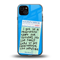 the reservation back phone cover | glass case for iphone 15 plus