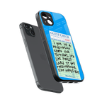 the reservation back phone cover | glass case for iphone 15 plus
