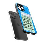 the reservation back phone cover | glass case for iphone 15 pro
