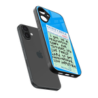 the reservation back phone cover | glass case for iphone 16 plus