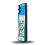 the reservation back phone cover | glass case for iphone 16 plus