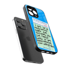 the reservation back phone cover | glass case for iphone 16 pro max