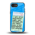 the reservation back phone cover | glass case for iphone 16e