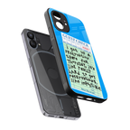 the reservation back phone cover | glass case for nothing phone 1