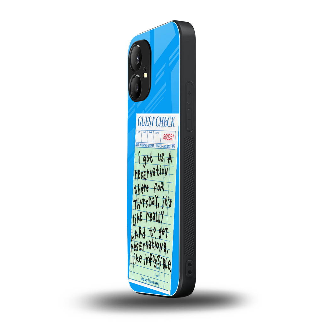the reservation back phone cover | glass case for nothing phone 1