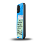 the reservation back phone cover | glass case for nothing phone 1