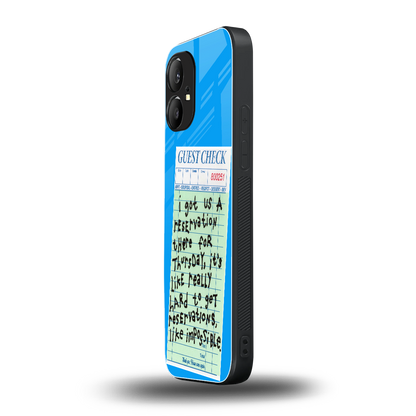 the reservation back phone cover | glass case for nothing phone 1