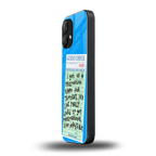 the reservation back phone cover | glass case for nothing phone 2