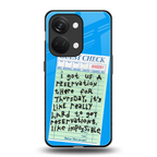 the reservation back phone cover | glass case for oneplus nord 3