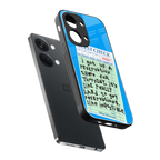 the reservation back phone cover | glass case for oneplus nord 3