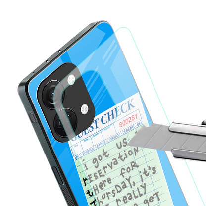 the reservation back phone cover | glass case for oneplus nord 3