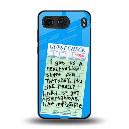 the reservation back phone cover | glass case for oneplus nord 4