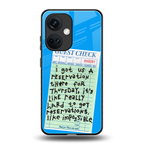 the reservation back phone cover | glass case for oneplus nord ce 3