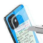 the reservation back phone cover | glass case for oneplus nord ce 3
