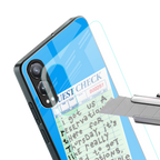 the reservation back phone cover | glass case for oneplus nord ce 4 lite