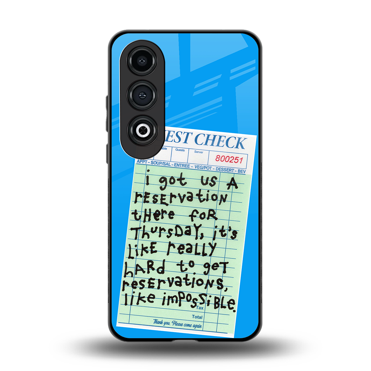 the reservation back phone cover | glass case for oneplus nord ce 4