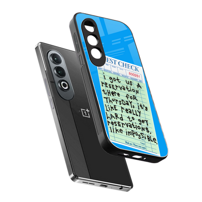 the reservation back phone cover | glass case for oneplus nord ce 4