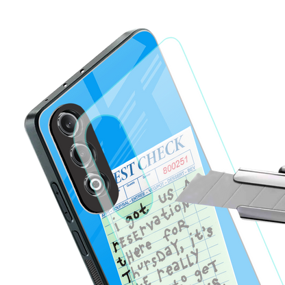 the reservation back phone cover | glass case for oneplus nord ce 4