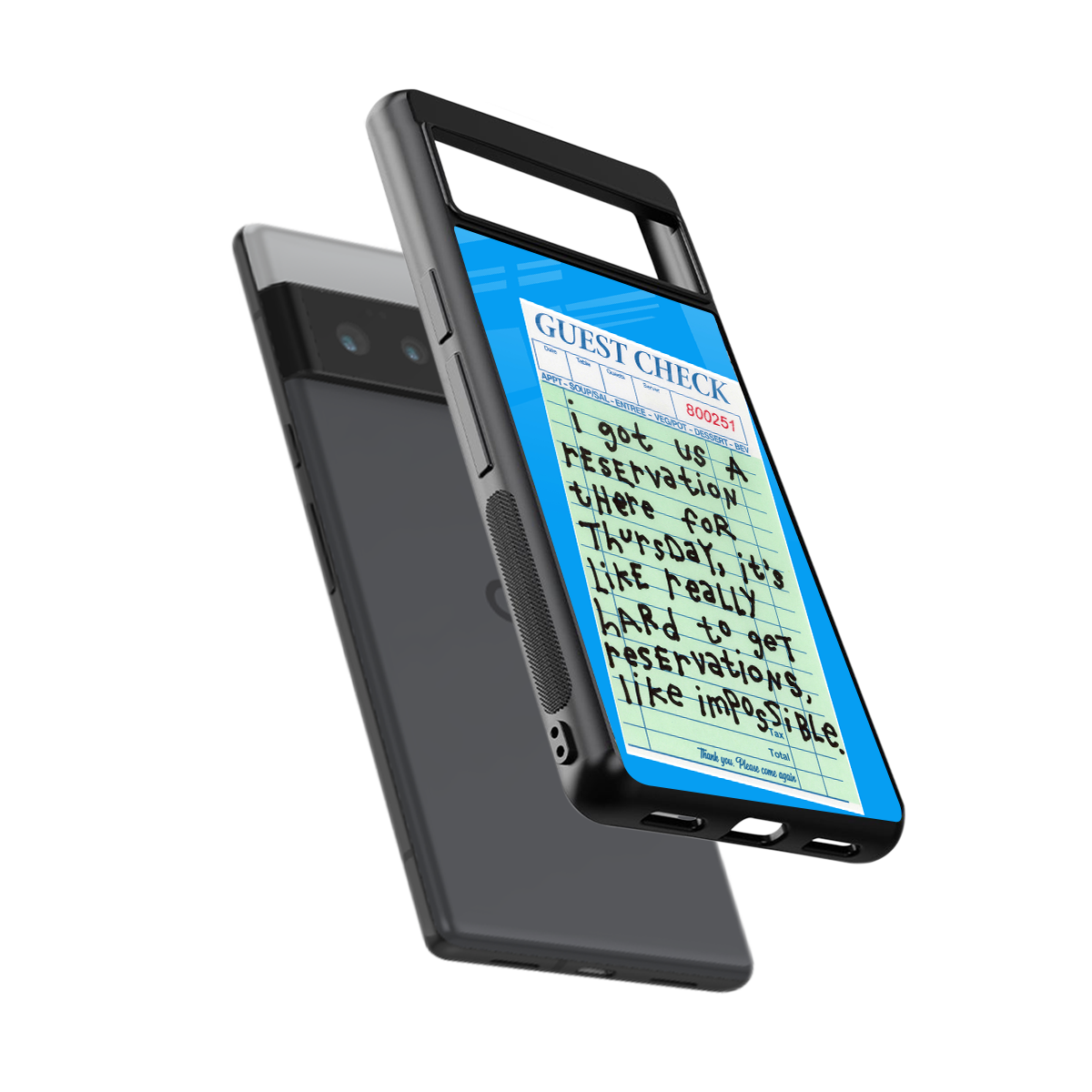 the reservation back phone cover | glass case for google pixel 6 pro