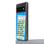 the reservation back phone cover | glass case for google pixel 6 pro