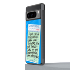 the reservation back phone cover | glass case for google pixel 8 pro