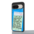 the reservation back phone cover | glass case for google pixel 9