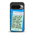the reservation back phone cover | glass case for google pixel 9 pro