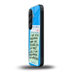 the reservation back phone cover | glass case for samsung galaxy s24 plus