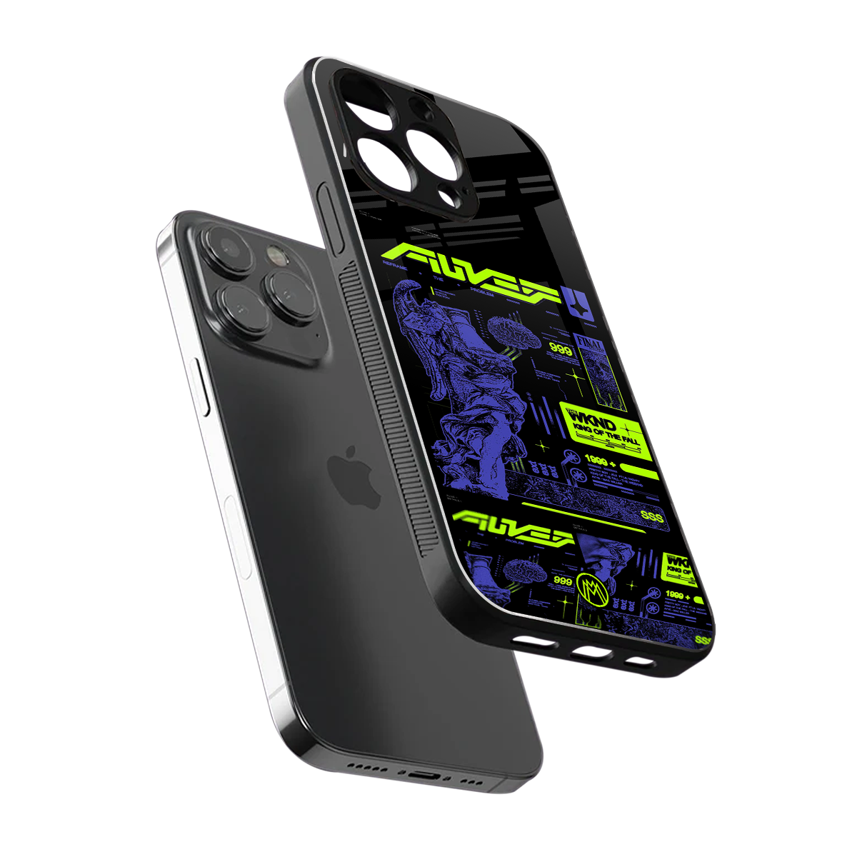 the weeknd back phone cover | glass case for iphone 15 pro max