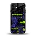 the weeknd back phone cover | glass case for iphone 16 plus
