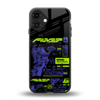 the weeknd back phone cover | glass case for iphone 16 plus