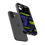 the weeknd back phone cover | glass case for iphone 16 plus
