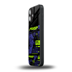 the weeknd back phone cover | glass case for iphone 16 plus