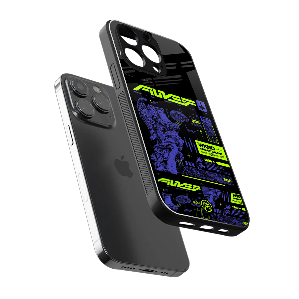the weeknd back phone cover | glass case for iphone 16 pro max
