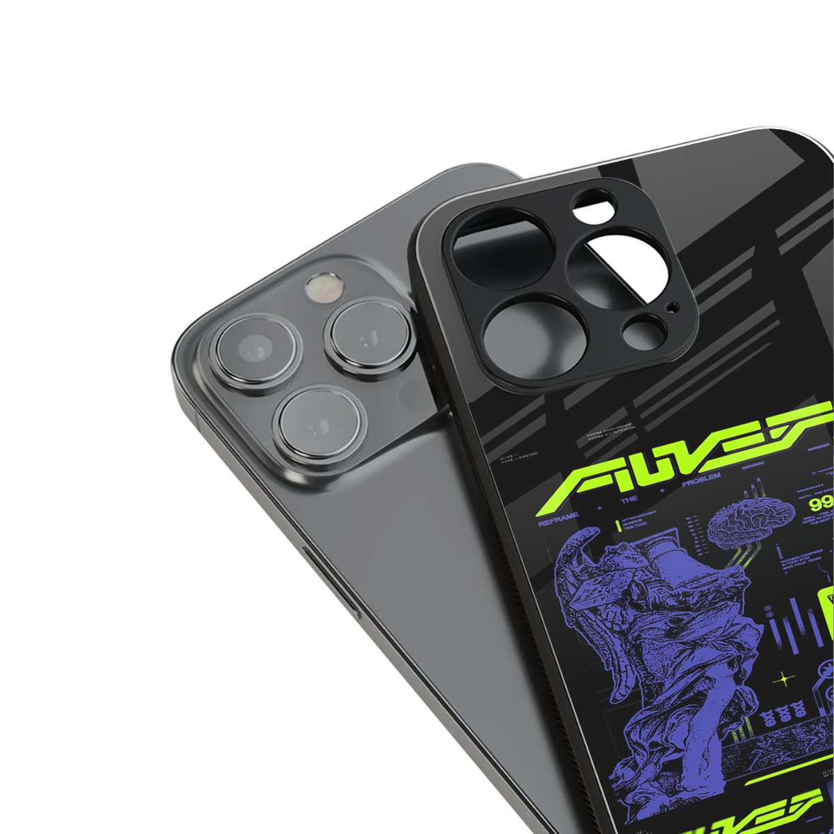 the weeknd back phone cover | glass case for iphone 15 pro