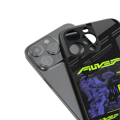 the weeknd back phone cover | glass case for iphone 16 pro max