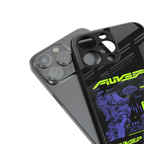 the weeknd back phone cover | glass case for iphone 14 plus