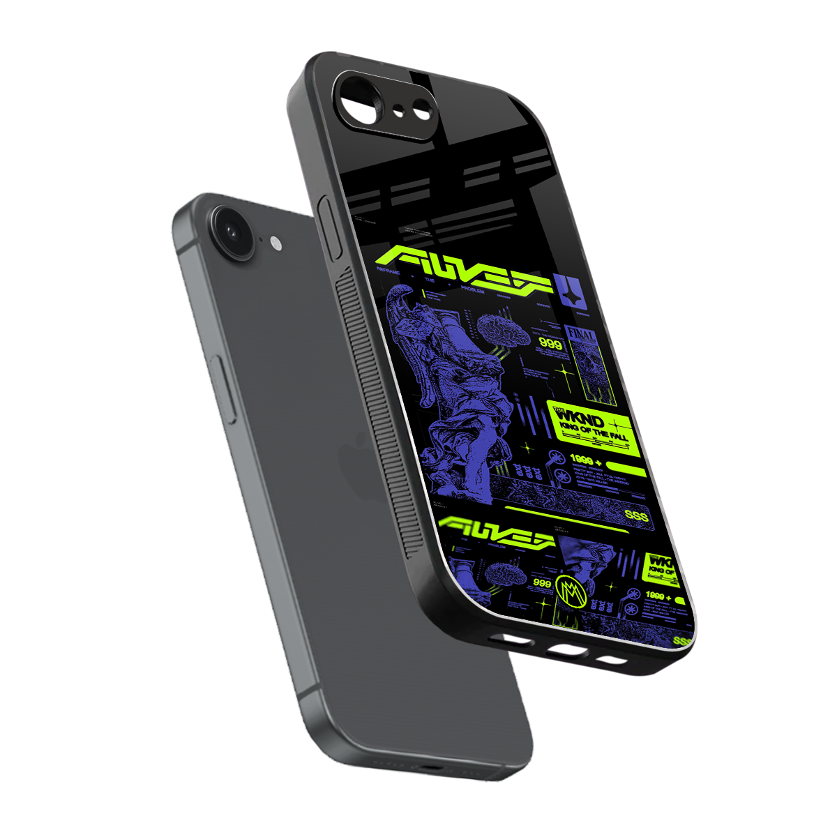 the weeknd back phone cover | glass case for iphone 16e
