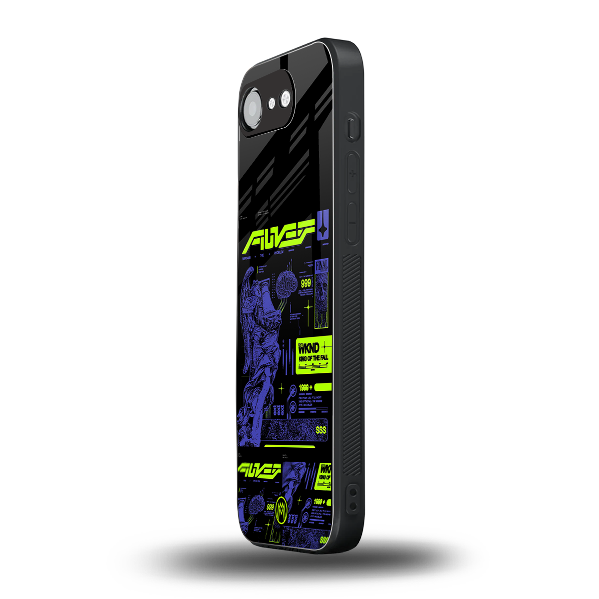 the weeknd back phone cover | glass case for iphone 16e