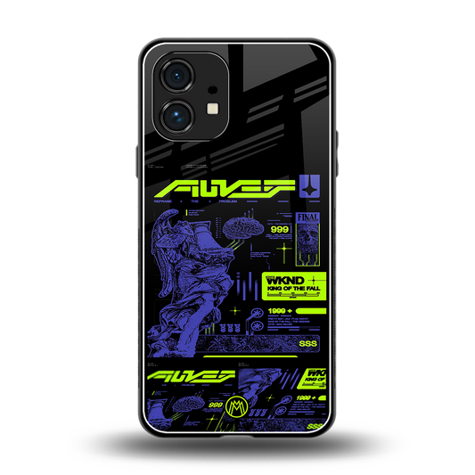 the weeknd back phone cover | glass case for nothing phone 1