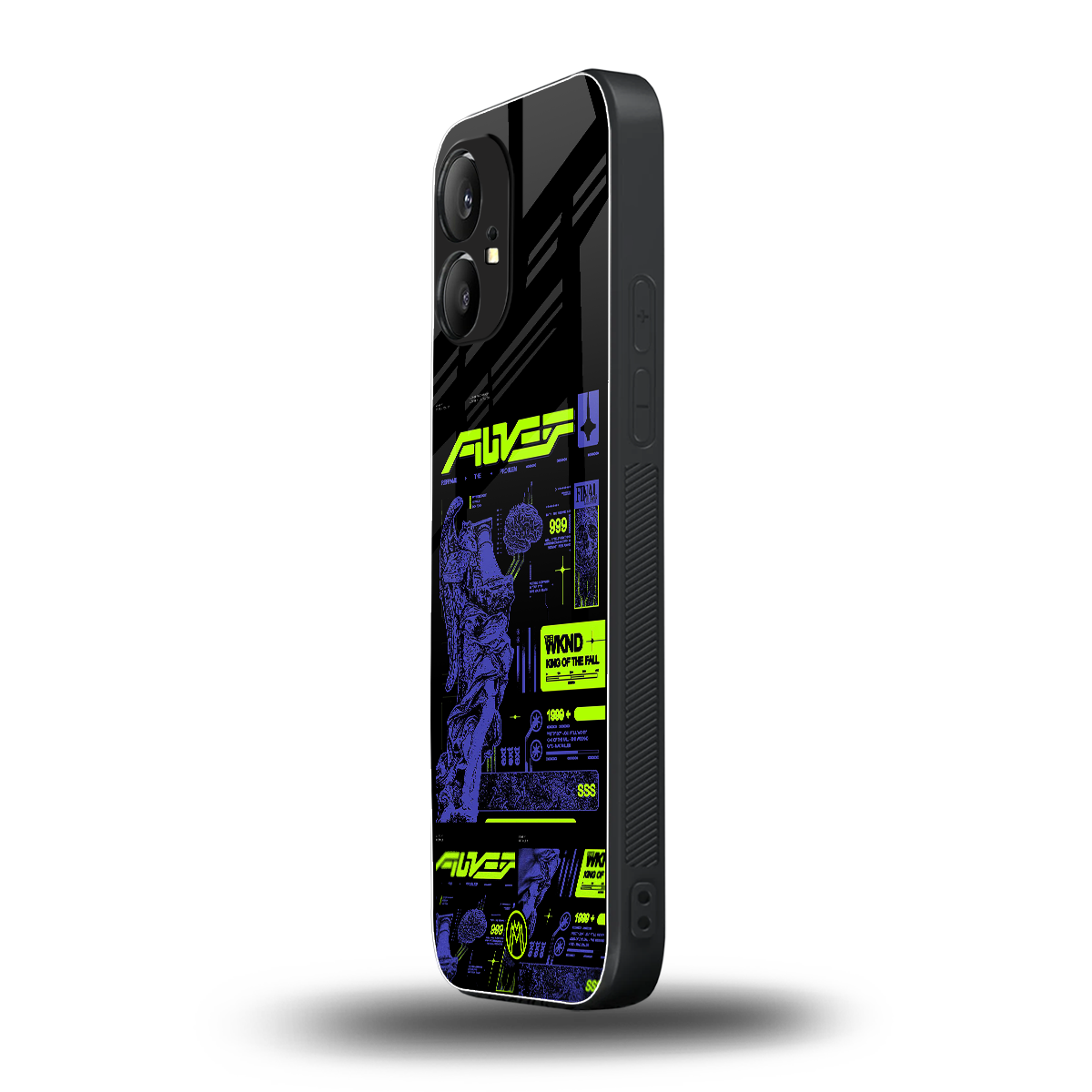 the weeknd back phone cover | glass case for nothing phone 1